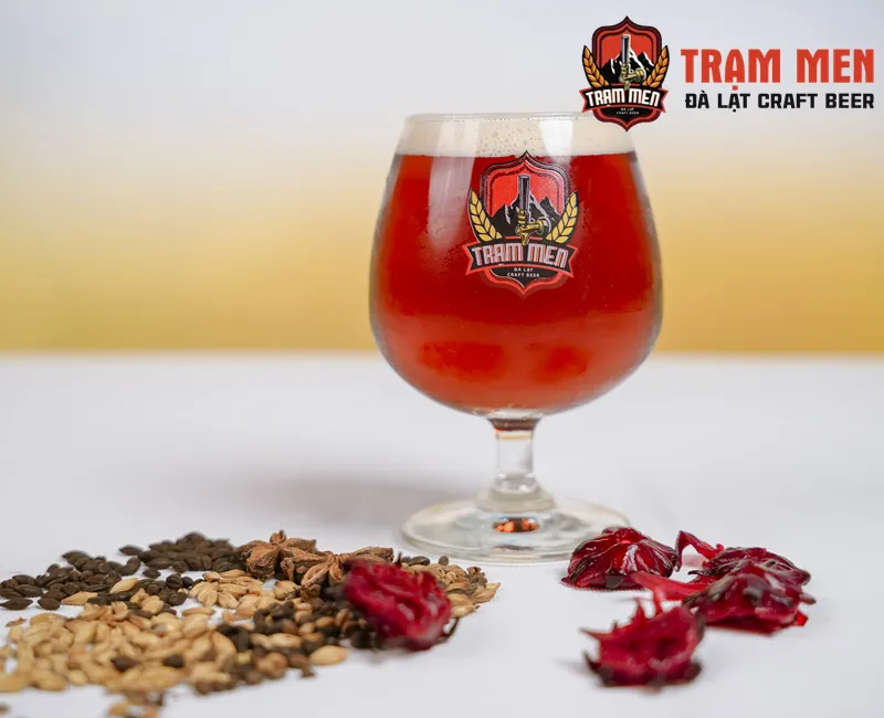 Bia Atiso Đỏ – Hibiscus Beer (Red Ale Beer)