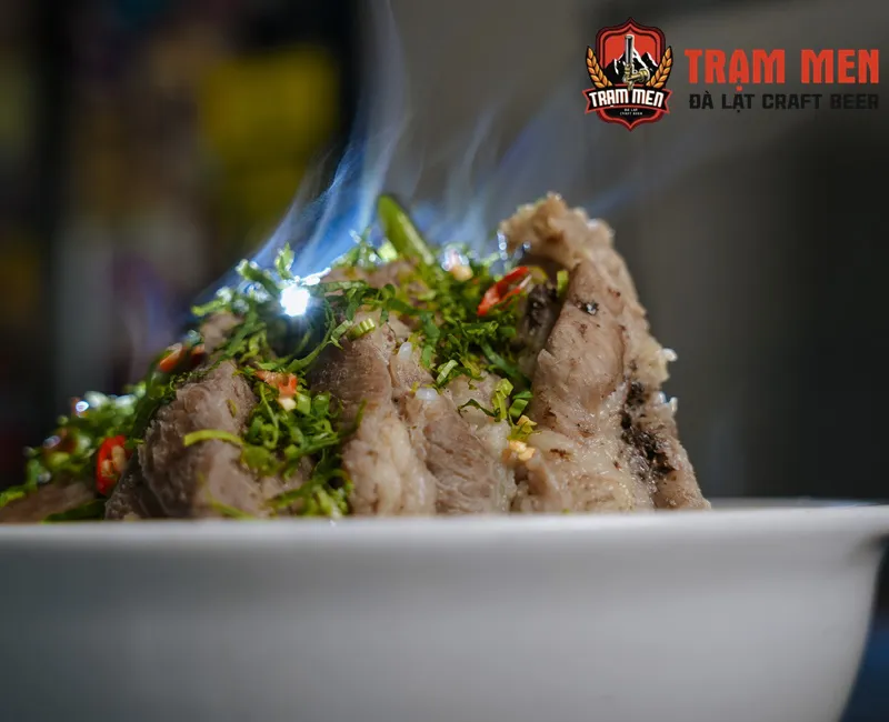 Sườn Heo Hấp Thái