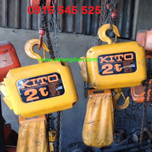 Palang xích điện Kito cũ Palang xích điện Kito cũ