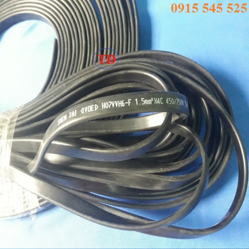 Cáp dẹt cầu trục loại 4Cx1.5 Cáp dẹt cầu trục loại 4Cx1.5