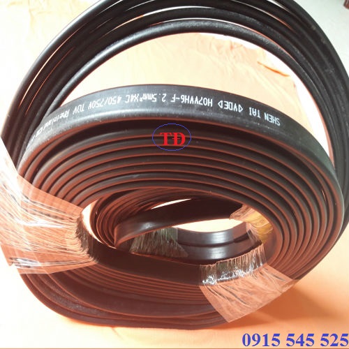 Hình ảnh cáp dẹt cầu trục Hình ảnh cáp dẹt cầu trục