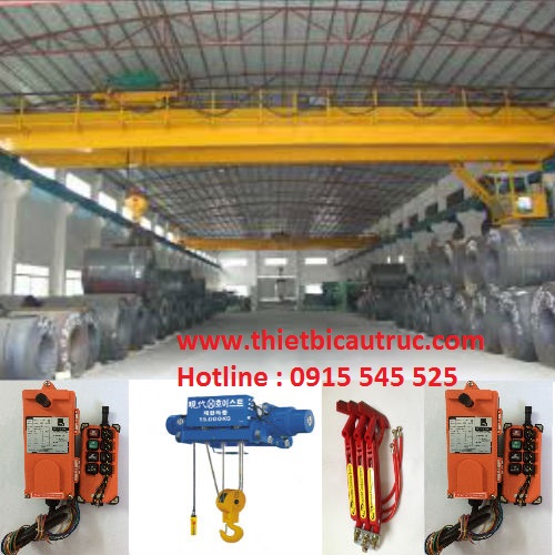 Cầu trục và phụ kiện cần thiết cho cầu trục Cầu trục và phụ kiện cần thiết cho cầu trục