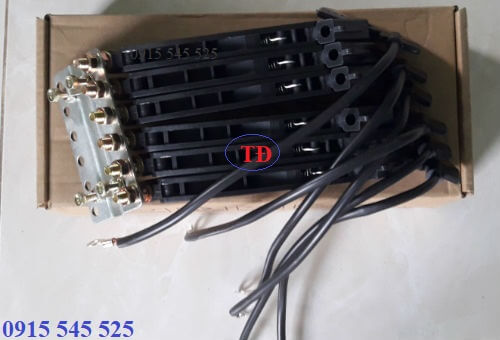 Tay lấy điện cầu trục 6P 60A Tay lấy điện cầu trục 6P 60A