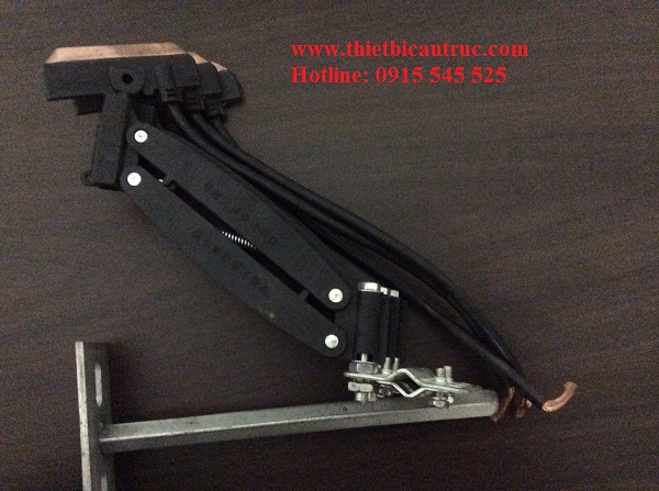 Chổi ray điện an toàn cầu trục  Chổi ray điện an toàn cầu trục