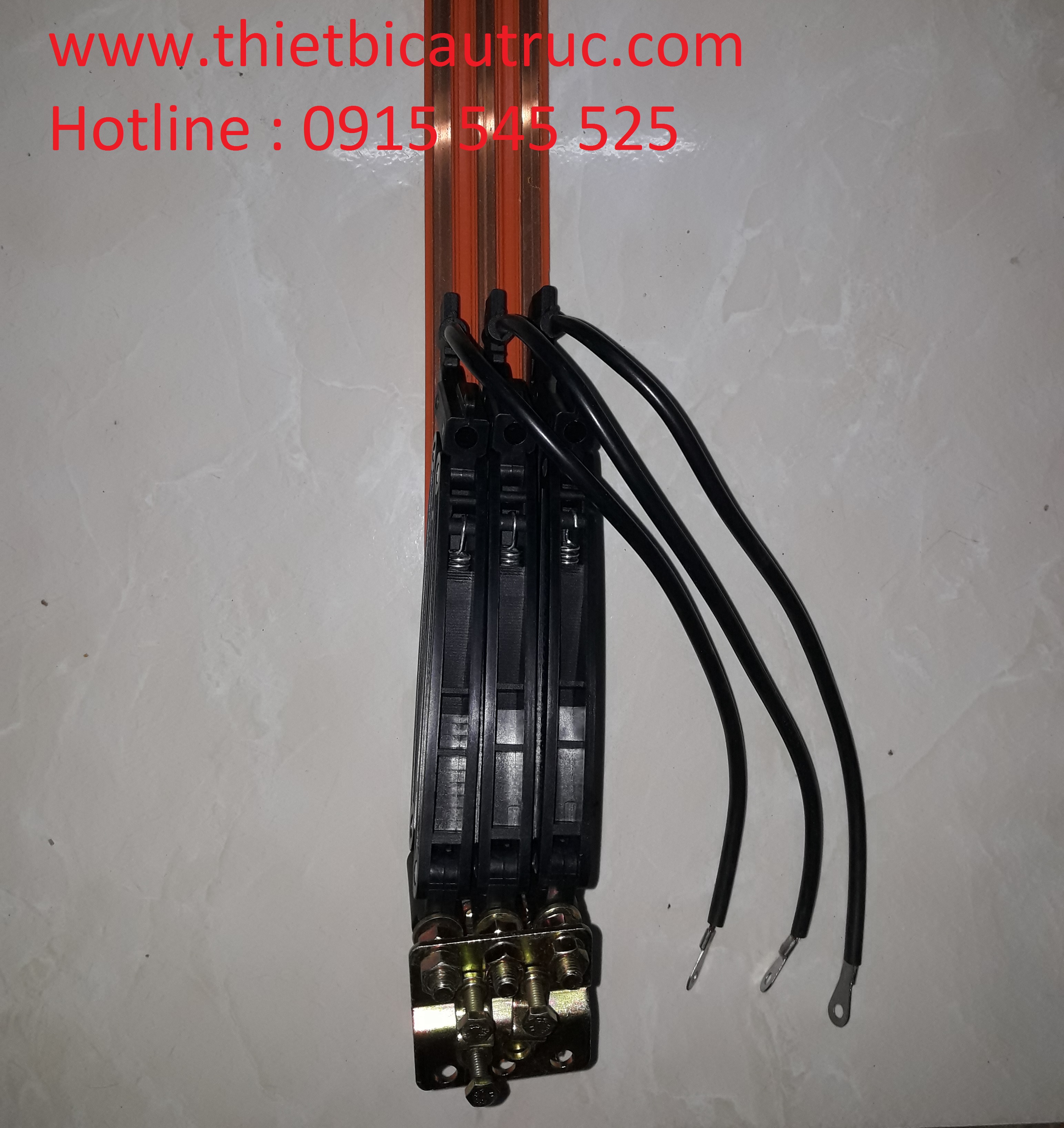 Chổi tiếp điện tiếp xúc khe thanh ray điện Chổi tiếp điện tiếp xúc khe thanh ray điện