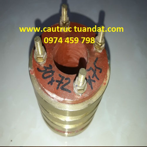 Cổ góp điện loại 4P qui cách 30x72x75 Cổ góp điện loại 4P qui cách 30x72x75