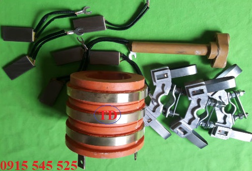 Cổ góp điện 3 cực Cổ góp điện 3 cực