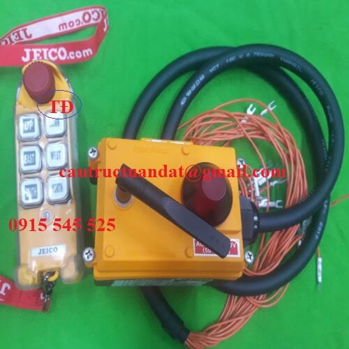Điều khiển từ xa cầu trục Jeico Hàn Quốc Điều khiển từ xa cầu trục Jeico Hàn Quốc