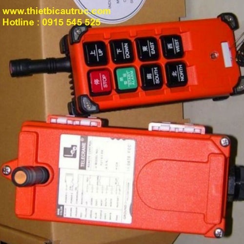 Hình ảnh remote cầu trục 6 nút Hình ảnh remote cầu trục 6 nút