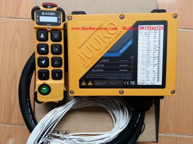 Bộ điều khiển từ xa palang 2 móc 6 hướng 2 cấp tốc độ Bộ điều khiển từ xa palang 2 móc 6 hướng 2 cấp tốc độ