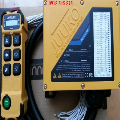 Điều khiển từ xa cầu trục Juuko K602 Điều khiển từ xa cầu trục Juuko K602