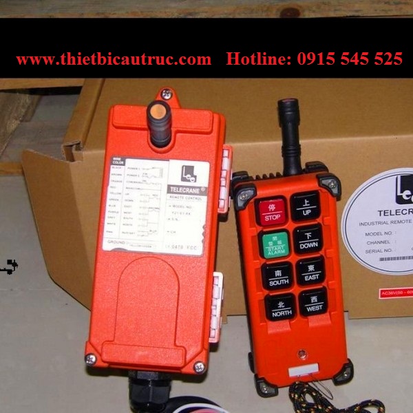 Nút bấm khiển từ xa cho cầu trục Nút bấm khiển từ xa cho cầu trục