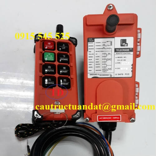 Điều khiển từ xa cầu trục F21 E1 RX Điều khiển từ xa cầu trục F21 E1 RX