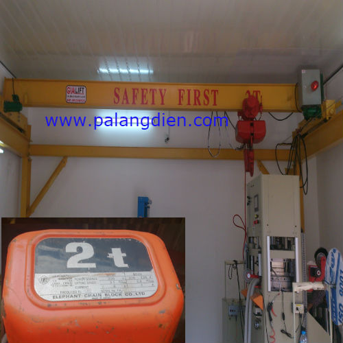 Palang xích điện Elephant cũ Palang xích điện Elephant cũ