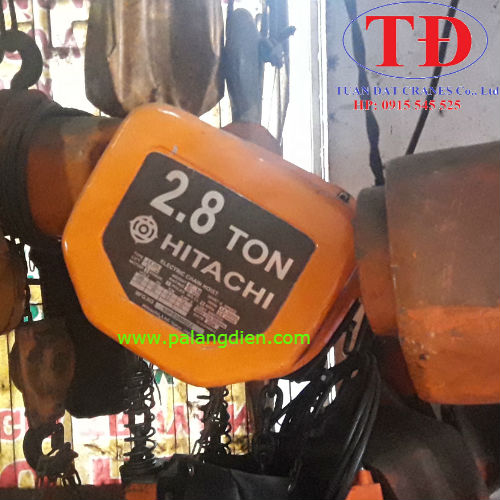 Palang xích điện Hitachi cũ Palang xích điện Hitachi cũ