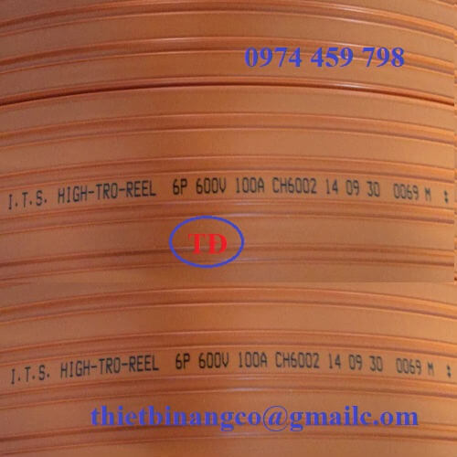 Ray điện cầu trục 6P 100A Ray điện cầu trục 6P 100A