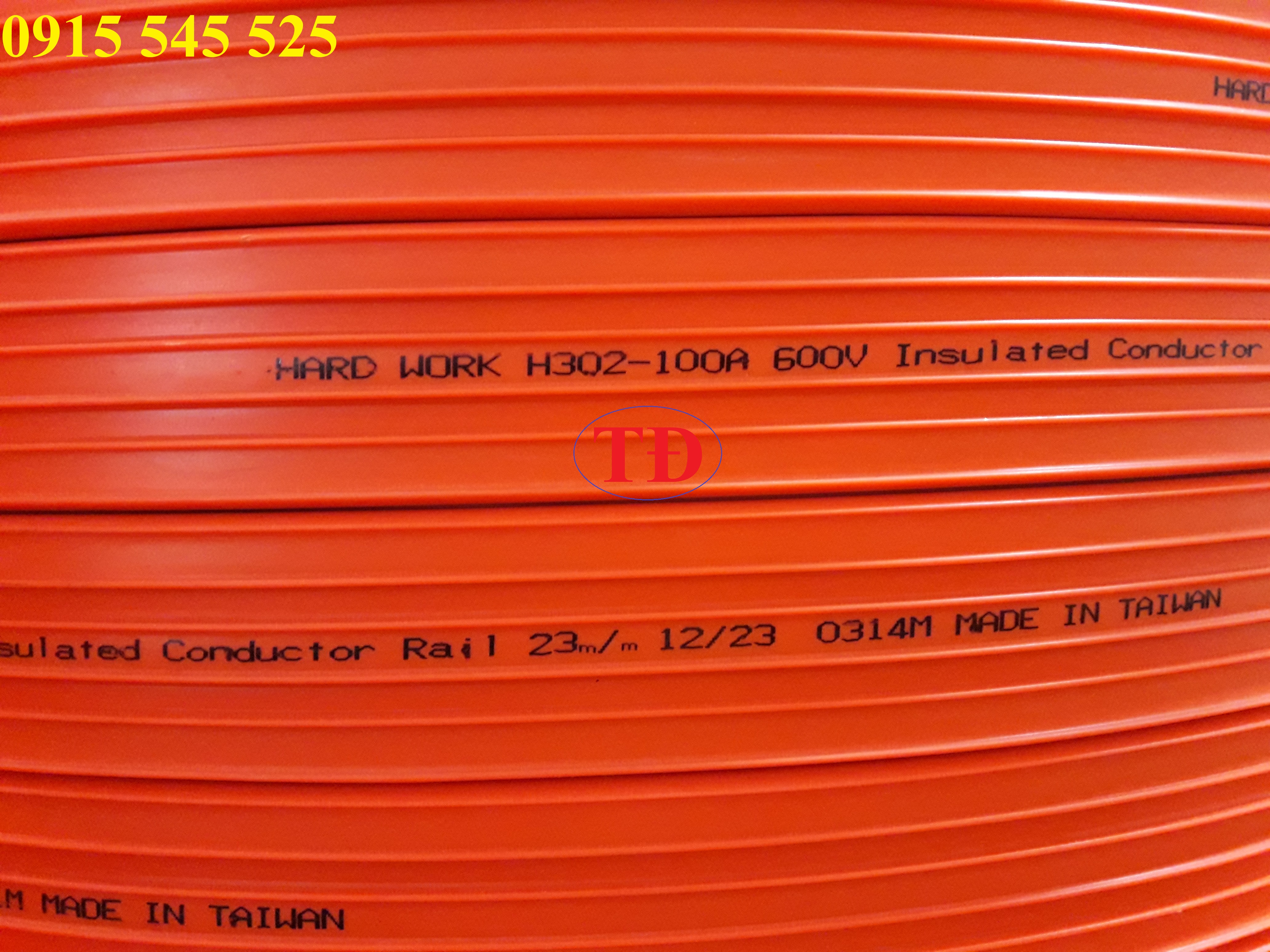 Ray điện an toàn Hard Work 3P-100A Ray điện an toàn Hard Work 3P-100A