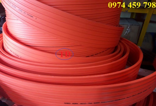 Dây trượt điện cầu trục 6 rãnh Dây trượt điện cầu trục 6 rãnh