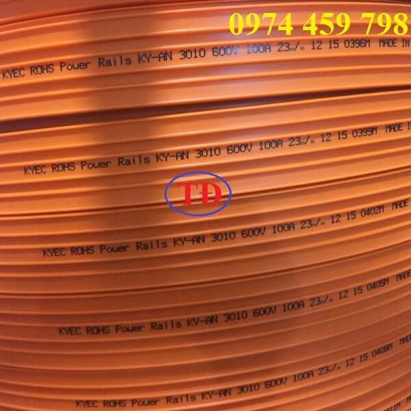 Ray điện an toàn 3P-100A cho cầu trục Ray điện an toàn 3P-100A cho cầu trục