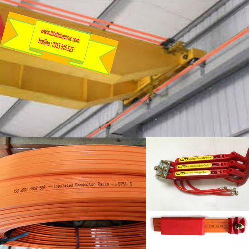 Hệ thống ray điện cầu trục có lắp ray điện an toàn ITS Hệ thống ray điện cầu trục có lắp ray điện an toàn ITS