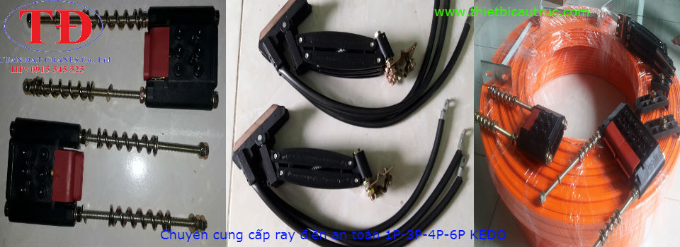 Ray điện an toàn cầu trục KEDO Ray điện an toàn cầu trục KEDO