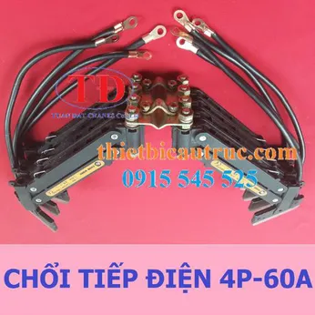 Chổi lấy điện cầu trục 4P-60A