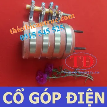 Cổ góp điện 4 pha trục 30