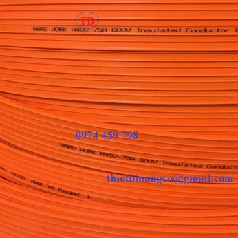 Ray điện an toàn 4P cho cầu trục
