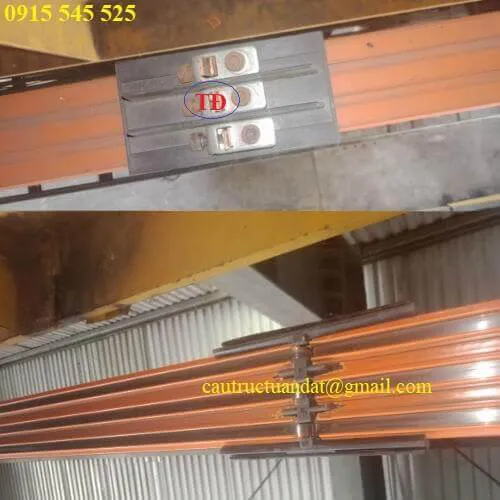 Bộ nối ray điện an toàn cầu trục