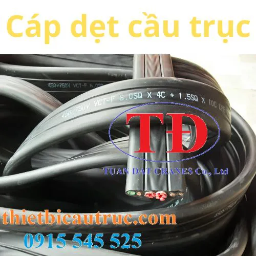 Cáp dẹp 4Cx6 + 10Cx1.5 Hàn Quốc