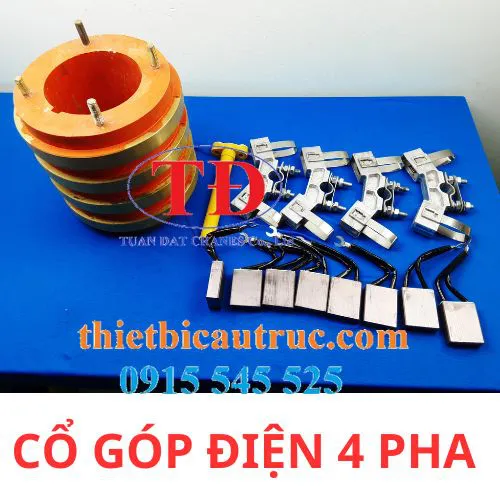 Cổ góp điện 4 pha 140x250x250