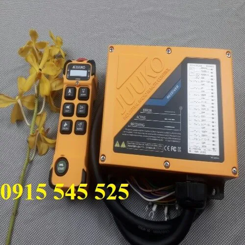 Điều khiển từ xa cầu trục 6 nút 2 cấp tốc độ K606