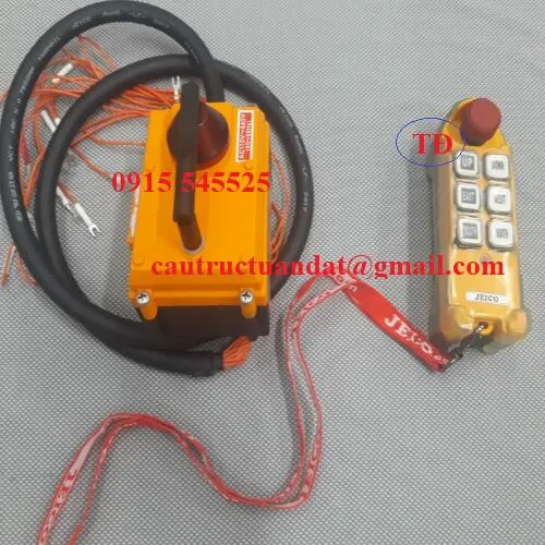 Điều khiển từ xa cầu trục Jeico Hàn Quốc