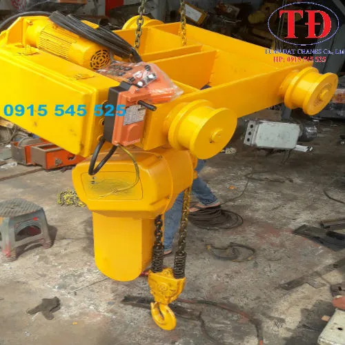 Palang xích điện cũ