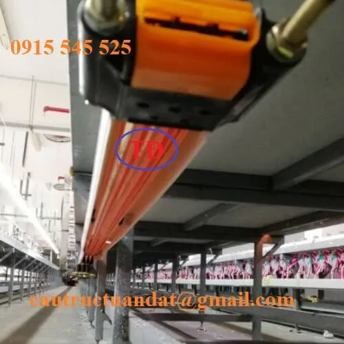 Ray điện an toàn 4P-50A cho máy in