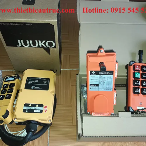 Tay bấm điều khiển từ xa cầu trục
