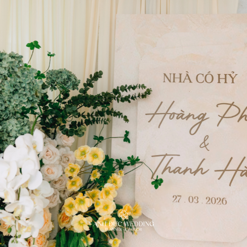 Vàng Trong & Trắng Kem | Những tia nắng đầu tiên của khu vườn