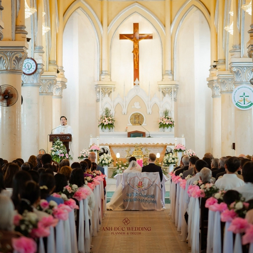 LẼ CƯỚI TẠI THÁNH ĐƯỜNG | Oanh & Brian