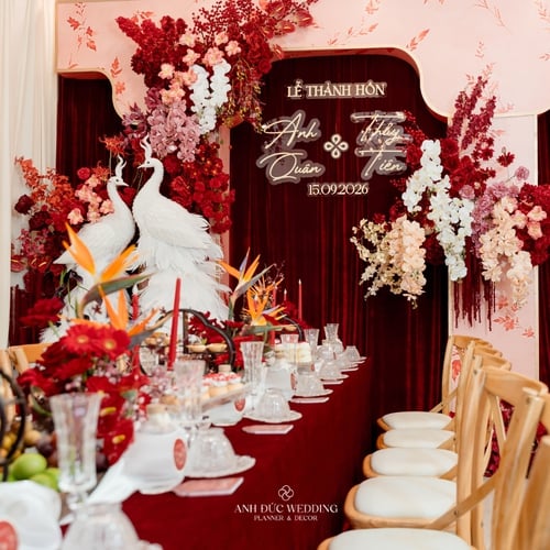 HỒNG PHẤN & ĐỎ VANG | NỒNG SẮC, ĐẬM TÌNH