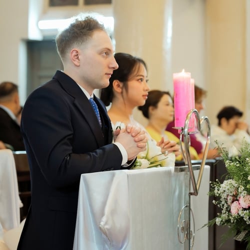 LẼ CƯỚI TẠI THÁNH ĐƯỜNG | Oanh & Brian