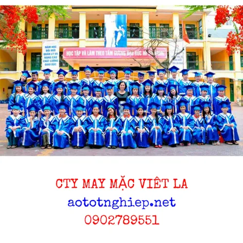 Xưởng Áo cử nhân mầm non tiểu học