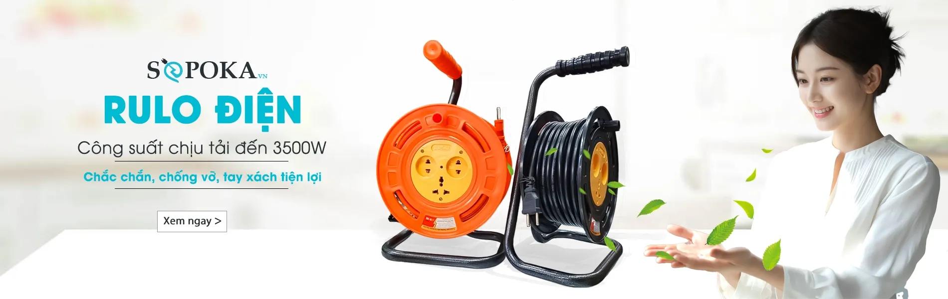 Rulo cuộn dây điện SOPOKA 