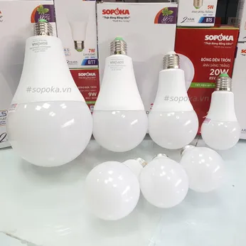 Bóng Đèn LED Tròn Mã B SOPOKA