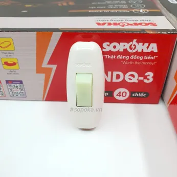 Công Tắc Treo 5A Dạ Quang Hình Quả Nhót NDQ-3 SOPOKA