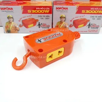 Đầu Nối Siêu Chịu Tải S3000W SOPOKA Có Móc Treo
