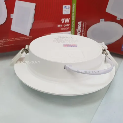 Bóng Đèn LED Âm Trần Tròn Mỏng Mã TN SOPOKA