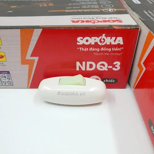 Công Tắc Treo 5A Dạ Quang Hình Quả Nhót NDQ-3 SOPOKA