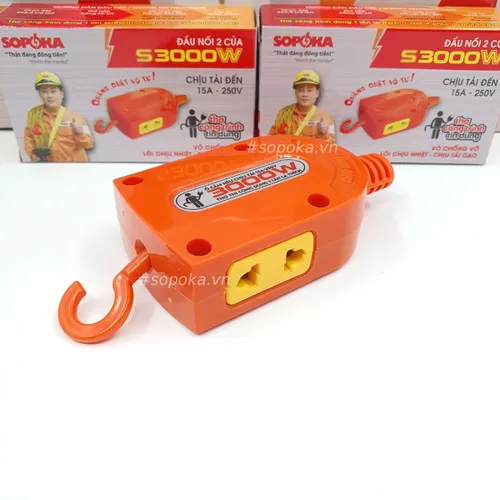 Đầu Nối Siêu Chịu Tải S3000W SOPOKA Có Móc Treo