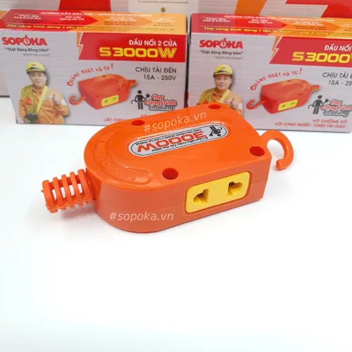 Đầu Nối Siêu Chịu Tải S3000W SOPOKA Có Móc Treo