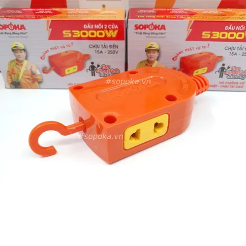 Đầu Nối Siêu Chịu Tải S3000W SOPOKA Có Móc Treo